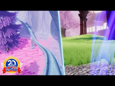 Virtua Sonic Speedrun (00:35.46 and 01:06.65)