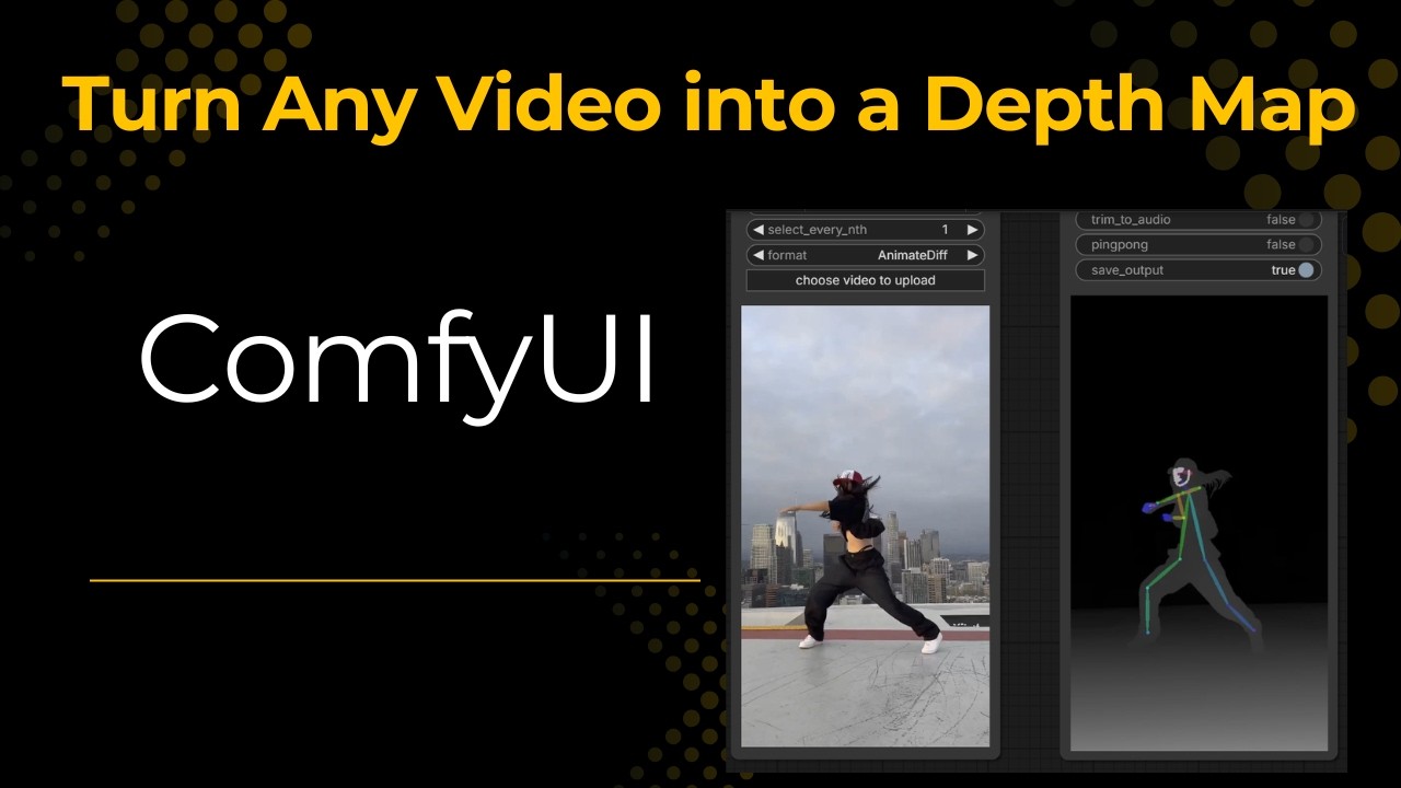 Create Depth Maps from Video in ComfyUI (Beginner Friendly Guide)