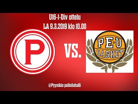 U16 1-Div Pyrintö 2 - PeU