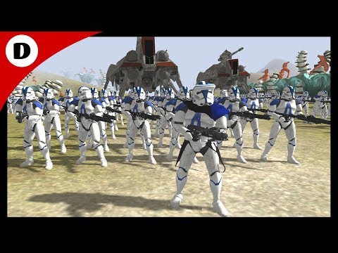 CLONE TROOPERS vs THE FIRST ORDER ~ Men of War: Assault Squad 2 Star Wars Mod