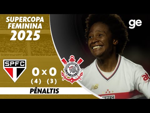 Gols e lances de São Paulo x Corinthians