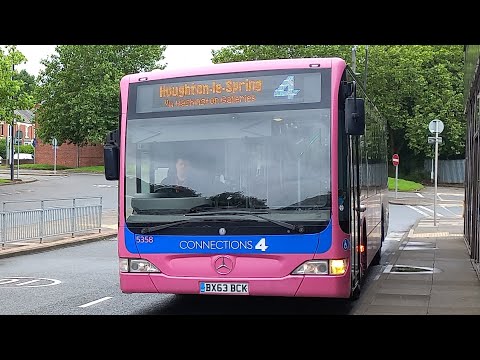 *EMPTY BUS* Go North East Connections 4 branded 5358/BX63 BCK