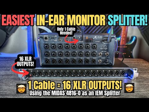 Immagine Midas Dn4816-O  Stageconnect Interface / Splitter - 5