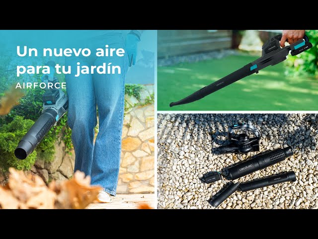 Soplader Cecotec Airforce 2500 Agile 21V Akku 241 km/h Zubehör video