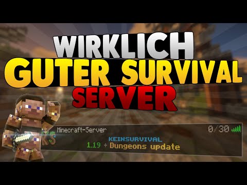 A REALLY GOOD survival server!  |  MINECRAFT SERVER PRESENTATION 1.19.2 |  Nosurvival.de