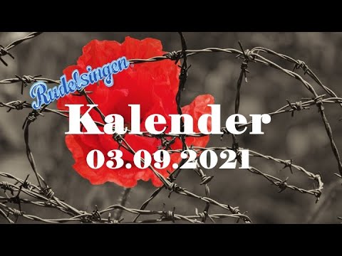 Der Mitsing-Kalender am 03.09.2021  - Tag 246