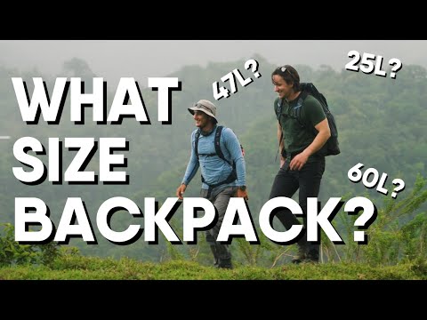 What Size Backpack Should You Use?