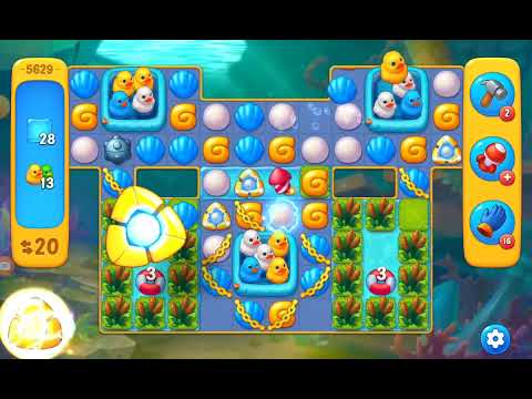 fishdom level 5628 , 5629