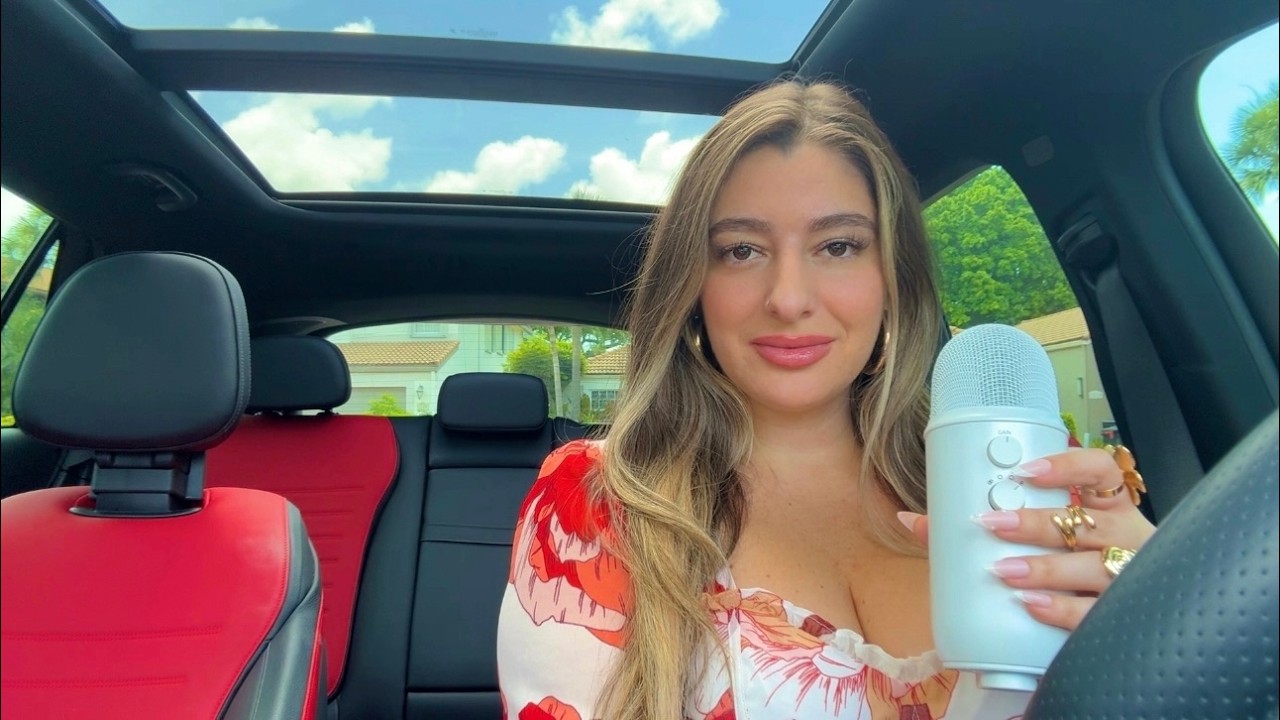 ASMR In The Car! Mercedes Tour