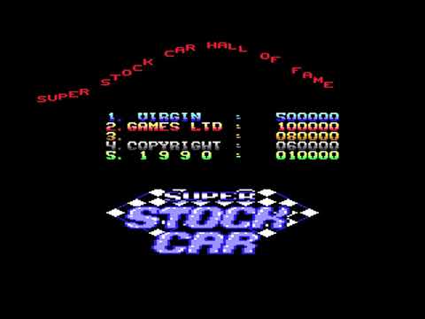 The Best of Retro VGM #1269 - Super Stock Car (Commodore 64) - Title Screen