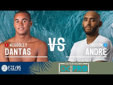 Wiggolly Dantas vs. Jadson Andre - Round Two, Heat 7 - Outerknown Fiji Pro 2017