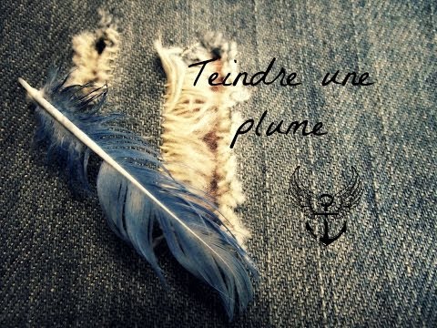 comment colorer des plumes