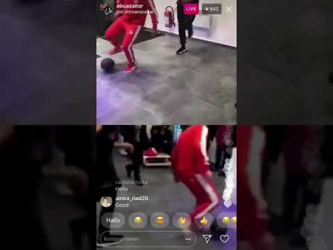 Abu azaitar vs Soccer Freestyler😂👌🏽 UFC Fighter vs Soccer Freestyler