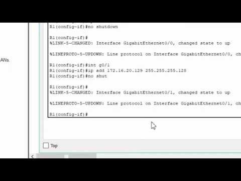 1.4.7 Packet Tracer - Configure Router Interfaces