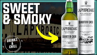 Laphroaig Quarter Cask Single Malt Scotch Whisky Review | Drinks and Chill Review