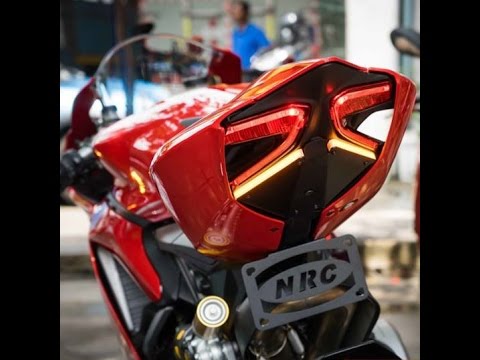 NRC Fender eliminator kit install on a Panigale 1299 S