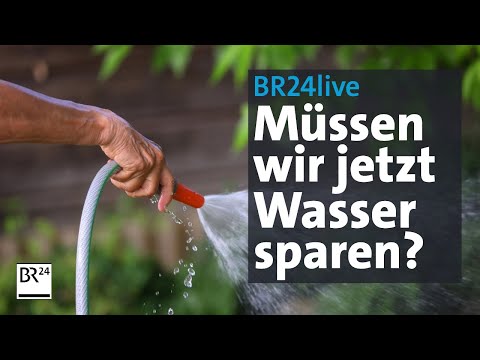 Wird das Wasser für Pool und Rasen knapp? | BR24live