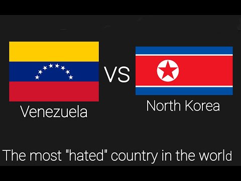 Venezuela 🇻🇪 vs North Korea 🇰🇵 The most "hated" country in the world (First video of year 2022)