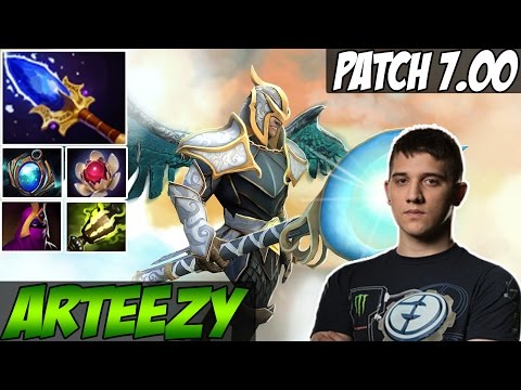 Patch 7.00: Arteezy Plays Skywrath Mage WITH Aghanim's Scepter - Dota 2