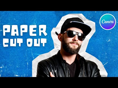 Paper Cutout Effect Tutorial in Canva