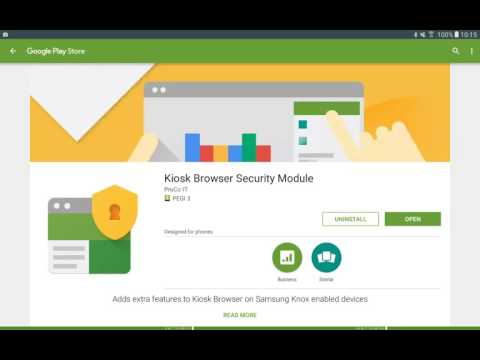 Security Module - Kiosk Browser Video