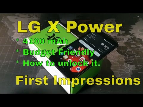 LG X Power (only $9.99) - First Impressions - Tips and Tricks