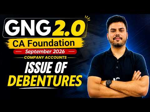 Accounting for Bonus Issue Right Issue Company Accounts Accounting CA Foundation Sept 2026