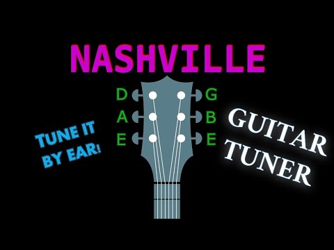 NASHVILLE - GUITAR Tuning (Tuner)