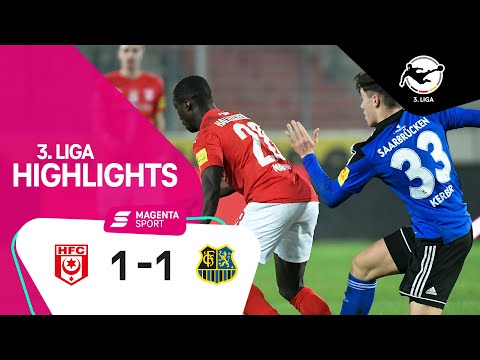 Hallescher FC - 1. FC Saarbrücken | 22. Spieltag, 2020/2021 | MAGENTA SPORT