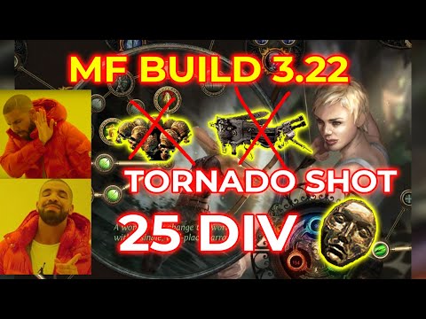 POE 3.22 MF TORNADO SHOT BUDGET 25 DIVINES