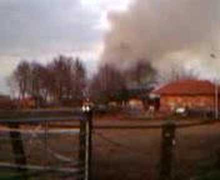 Brandje in Gieterveen