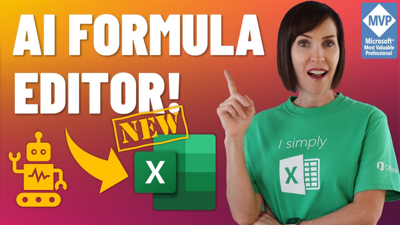 NEW AI Formula Editor INSIDE Excel WRITES FORMULAS FOR YOU!