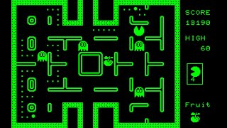 Sharp MZ-80B Game: PuckMan (1983)