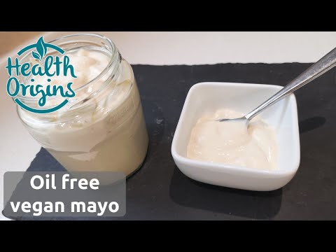 Easy OIL FREE vegan mayo recipe