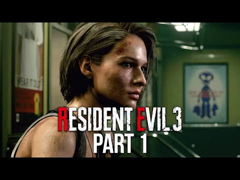 RESIDENT EVIL 3 REMAKE Gameplay Walkthrough Part 1 - INTRO (Full Game)