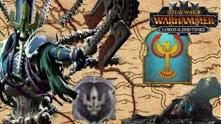 Nagash Starts in His Black Pyramid Right Next to Settra in Immortal Empires in End Times DLC