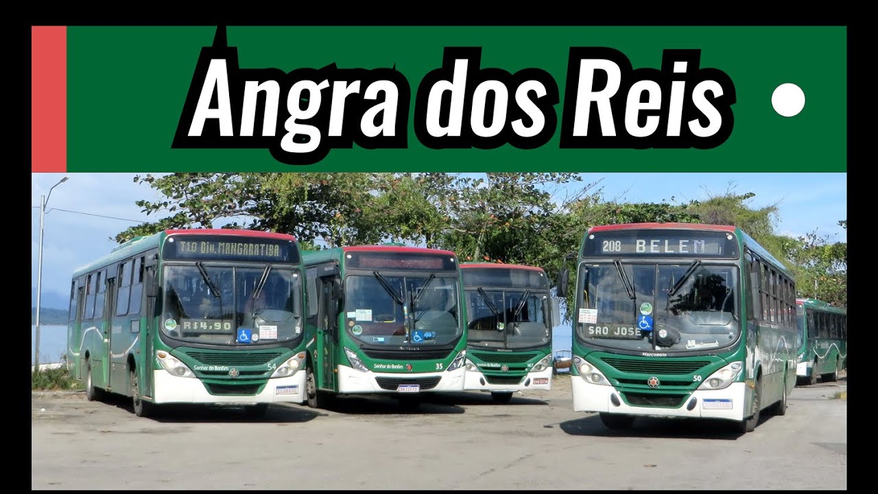 Angra dos Reis - Movimentação de ônibus no Rio de Janeiro