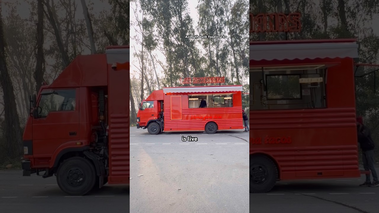 Mexican Food Truck. Food truck Goan menu + Mexican. Made by Azimuth. Food truck business. Mobility.