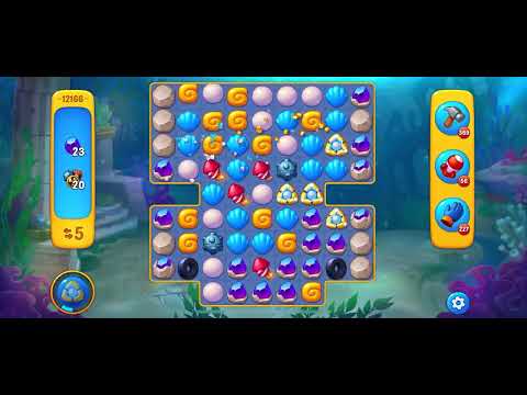 Fishdom level 12166 no boosters フィッシュダム ノーマル