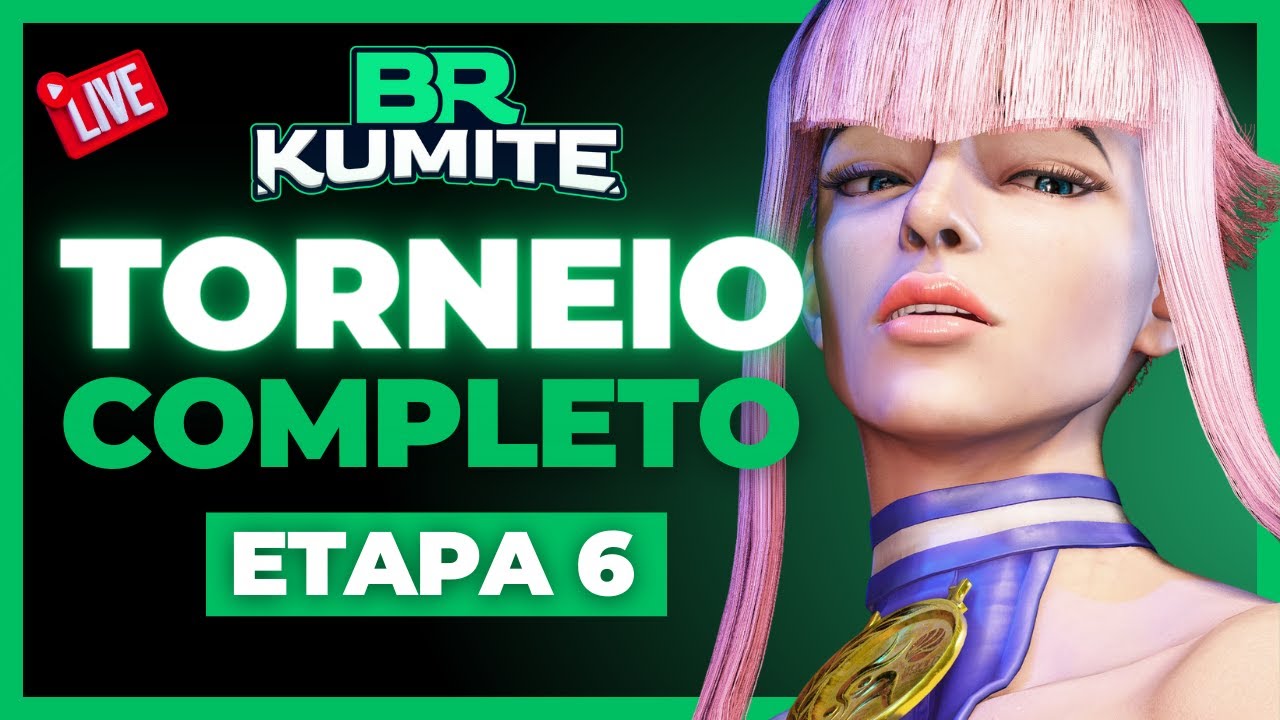 🔴 #43 BR Kumite Street Fighter 6 - ETAPA 06  │ AUMENTE o pot com !pix e !matcherino