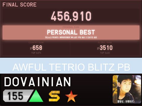 New TETRIO Blitz PB (456K)
