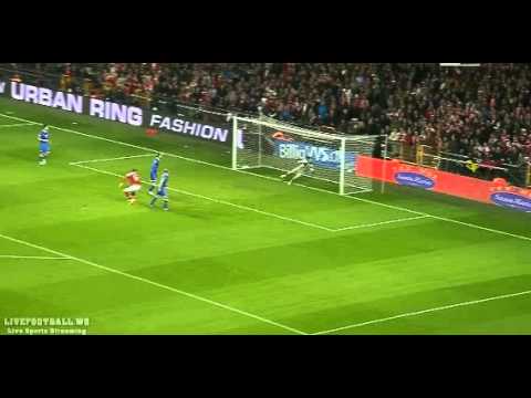 Nicklas Bendtner Goal (Denmark 2-1 Italy) 11.10.2013