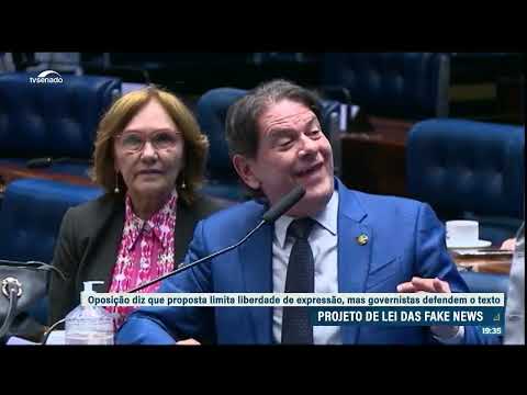 Oposição critica 'PL das Fake News', mas base governista defende texto