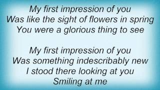 Billie Holiday - My First Impression Of You Lyrics_1