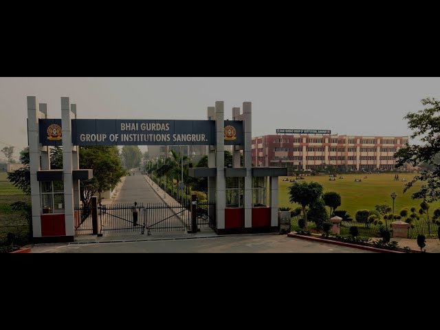 Bhai Gurdas Institute of Engineering & Technology видео №1