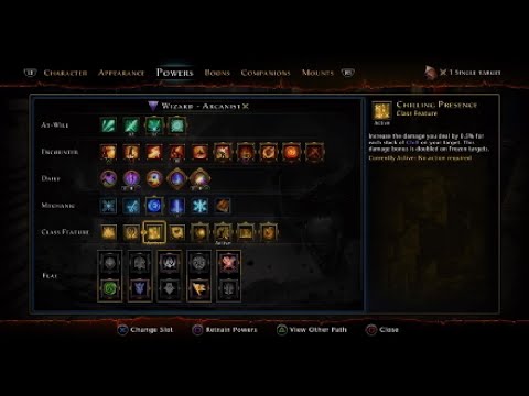Neverwinter mod20 updated wizard single target build