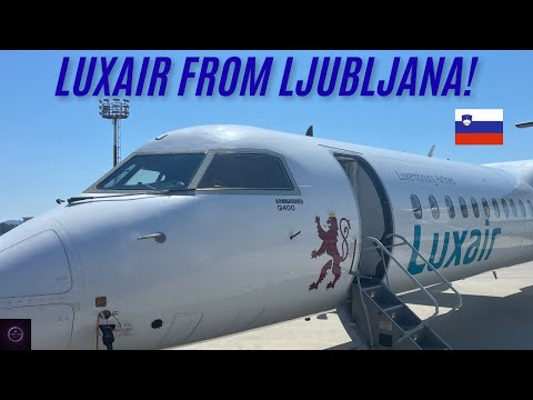BEST AIRPORT VIEWS IN EUROPE? LUXAIR LJU - LUX