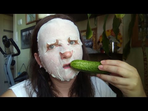Огуречная маска для лица/ Уход 30+