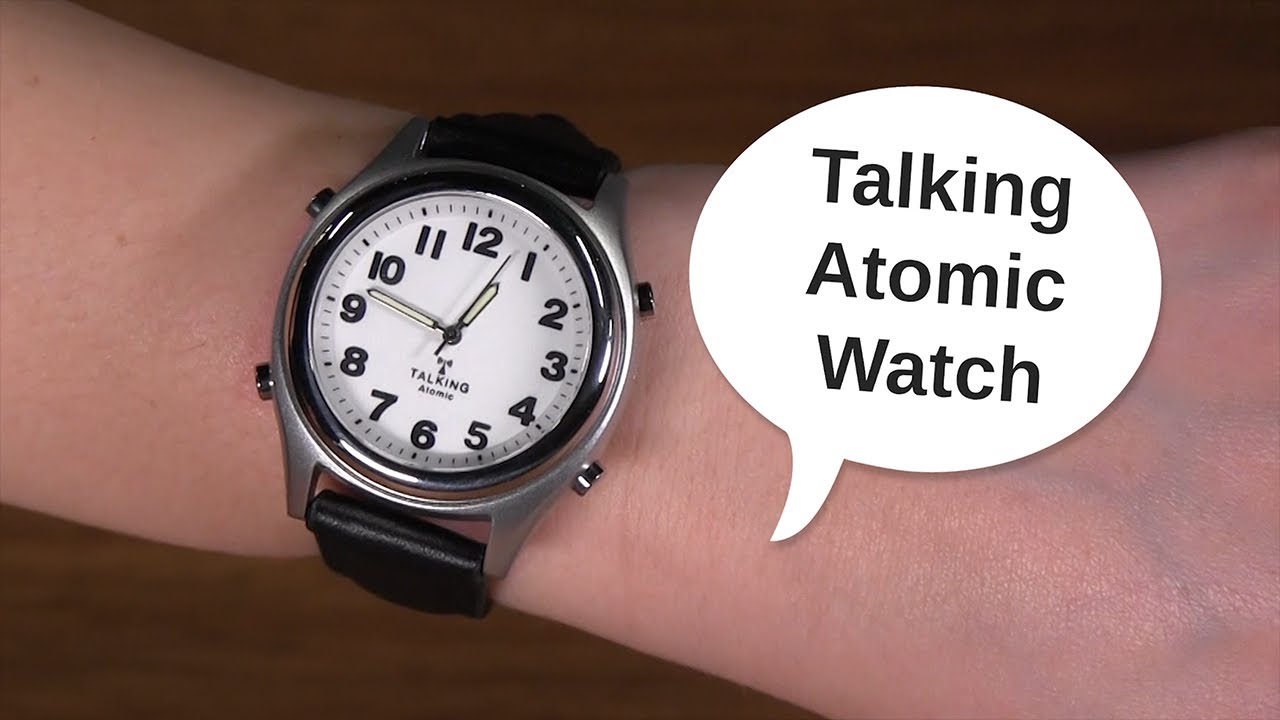 Talking Atomic Watch - Easy Comforts