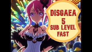 Disgaea 5 Subclass Leveling trick